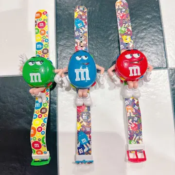 m&m's! 엠앤엠즈! 손목시계! 3세트