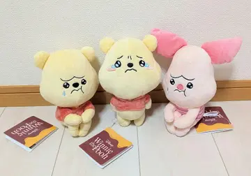 [새상품 택 포함] 곰돌이 푸 우루푸쿠 봉제 인형 전 3종 푸 피글렛