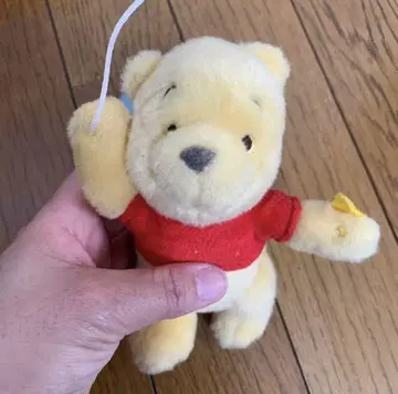 디즈니 스토어 푸우 풍선 봉제 인형 키체인