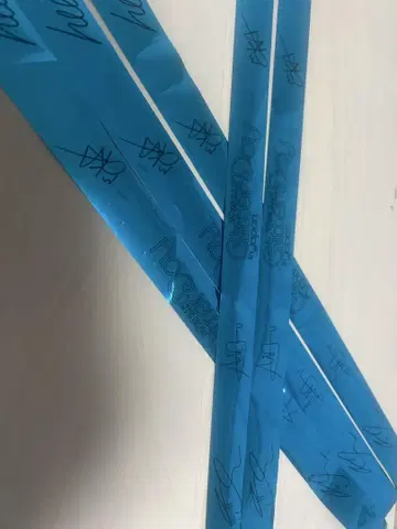 illit 라이브 은색 테이프 5개 세트 사인 포함