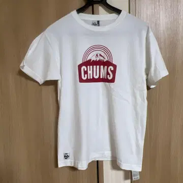 새상품급 CHUMS 화이트 티셔츠 L 사이즈