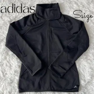 adidas 긴팔 저지 블랙 트랙 자켓 스포츠웨어 구제 의류
