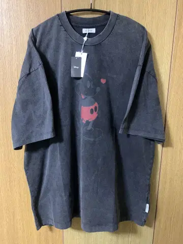 BASICKS x Mickey Mouse 블랙 M 사이즈 미사용 새상품