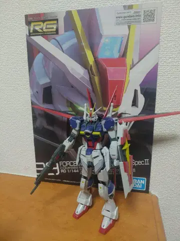 1/144 RG 포스 임펄스 건담 SpecII 설명서 동시 300엔 할인