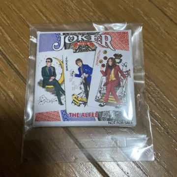 THE ALFEE JOKER 배지 미사용