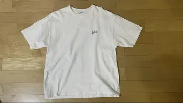 Keboz 백 프린트 티셔츠 LARGE 화이트