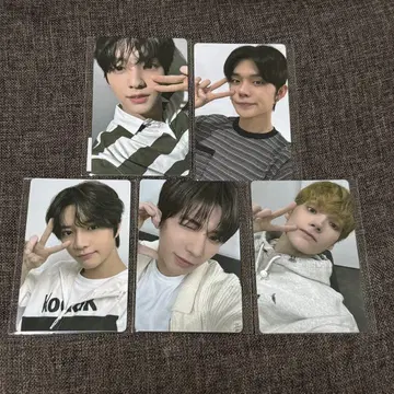 txt TOGETHER weverse 럭드 혜택 5매 세트