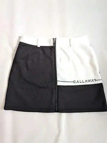 CALLAWAY 골프 여성용 스커트 블랙 화이트