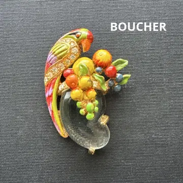 레어 BOUCHER 빈티지 브로치