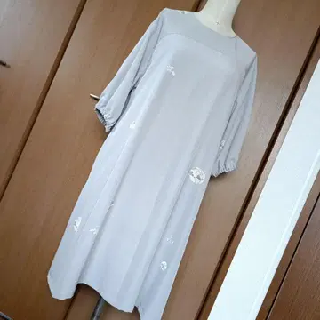 기모노 리메이크 A라인 원피스 여름 크레이프 원단 핸드메이드