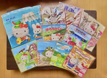 헬로키티 HELLO KITTY 손수건 핸드 타월 지역 한정판