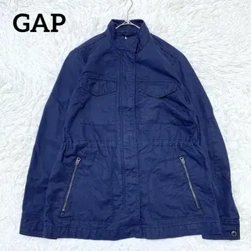 [ GAP ] GAP 코튼 블루종 (M) 겉옷 워셔블 네이비
