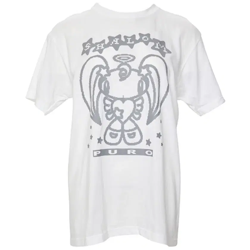 Shalom Club Giant Puro vahn Sleeve T-shirt Silver GIANT PURO