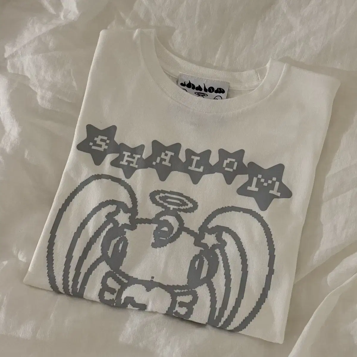 Shalom Club Giant Puro vahn Sleeve T-shirt Silver GIANT PURO