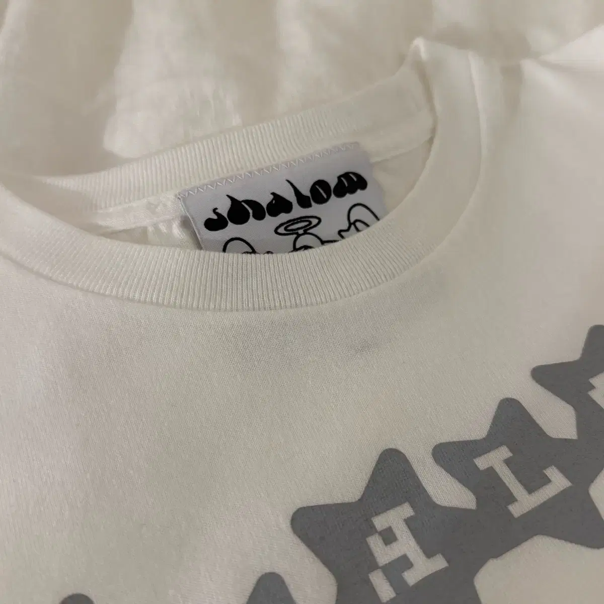 Shalom Club Giant Puro vahn Sleeve T-shirt Silver GIANT PURO