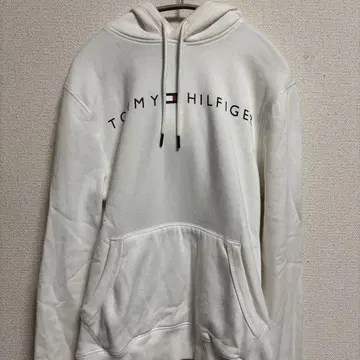 TOMMY HILFIGER 화이트 후드티 S/P