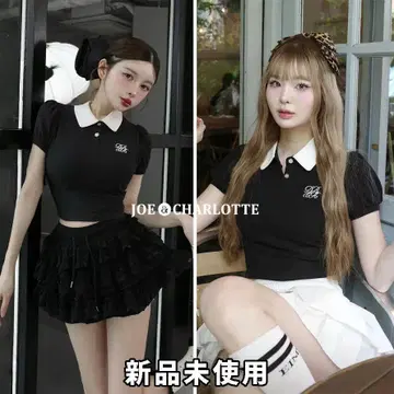 다리치 darich DRCH 바이컬러 피케 셔츠 블랙 BLK