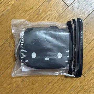 HELLO KITTY x BRILMY 코스메틱 파우치 블랙