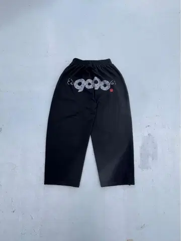 90 로고 도트 스웨트 팬츠