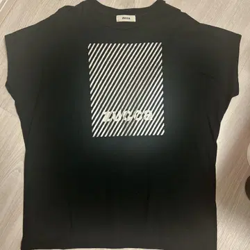 zucca 티셔츠 블랙 실버