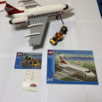 LEGO 시티 7894 비행기 정비 차량 중고품 설명서 포함