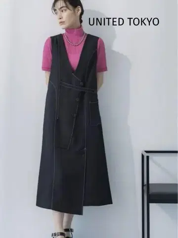 유나이티드 도쿄 살로펫 블랙 원피스