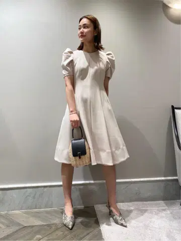 택 포함 새상품 핏 & 플레어 분또 원피스 스나이델 폭시