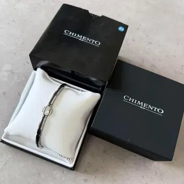 [레어] CHIMENTO 키멘토 우오모 팔찌 실버 블랙