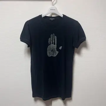 새상품급 앤드뮐미스터 손 모양 컷 앤 소우 티셔츠 핸드 hand