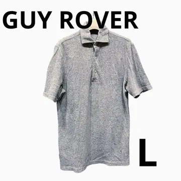 [새상품급] GUY ROVER  남성 의류 피케 셔츠 그레이 L