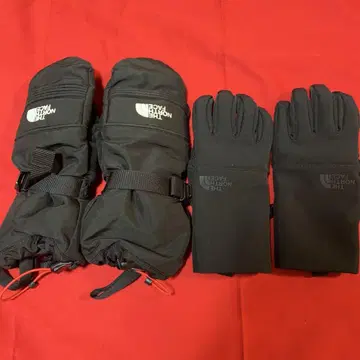 THE NORTH FACE 장갑 미톤 세트 XS & S 블랙 여성용