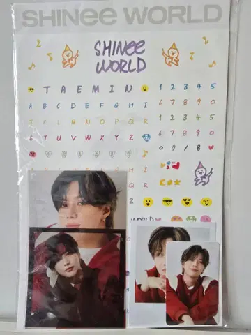 SHINee 태민 Beyond Live 데코 스티커 set
