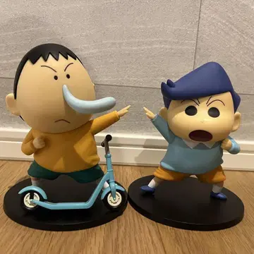 짱구는 못말려 피규어 떡잎마을 방범대 맹구 철수 세트