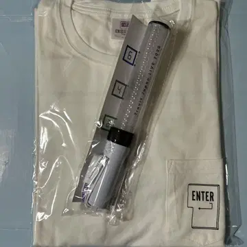 TravisJapan ENTER7 롱T 응원봉 세트 미개봉 새상품