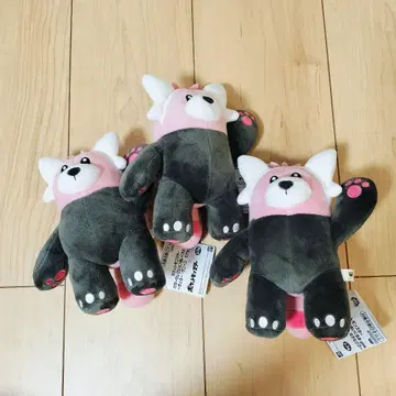 포켓몬스터 컬러 셀렉션 봉제 인형 pink 키테루구마 3개