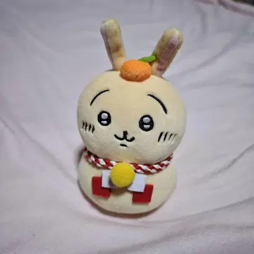 정품 새상품급 택 없음 치이카와 토끼 거울떡 우체국 한정판