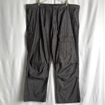 00s SEANJOHN 코튼 와이드 기믹 카고 팬츠