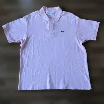 [새상품급] LACOSTE 클래식 핏 피케 셔츠 US XL 핑크