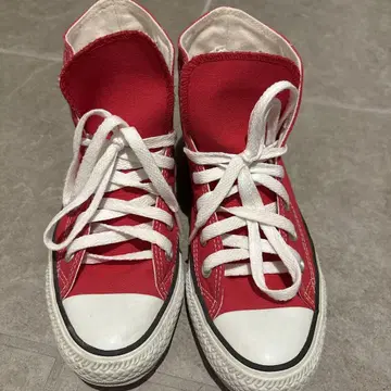 CONVERSE ALL STAR 레드 스니커즈 23.5cm