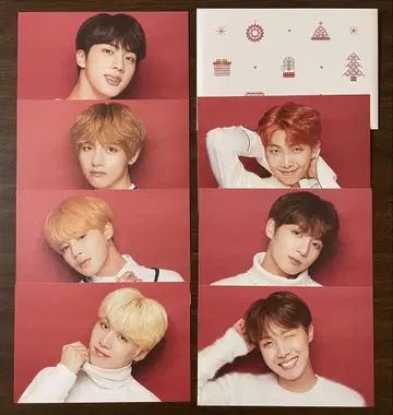[공식] BTS 109 XMAS 엽서 세트