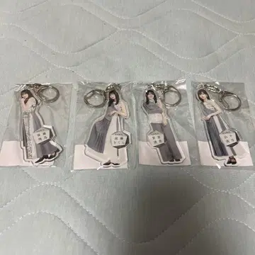노기자카46 아크릴 키홀더 4개 세트