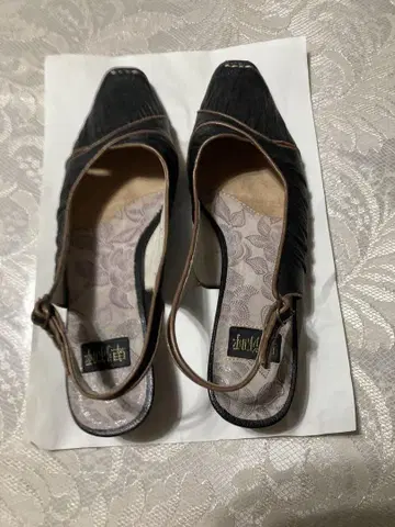 히미코.블랙 스틸레토 하이힐