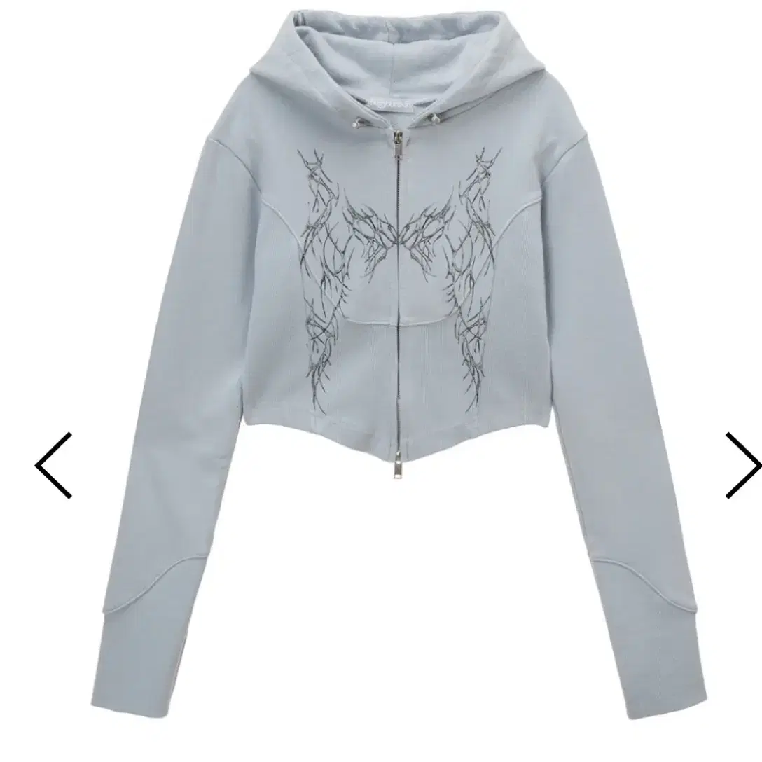 Hug Your Skin Bolero Windshell Windbreaker Gray #허그유어 Hug Your Skin Bolero Windshell Windbreaker Gray #허그유어