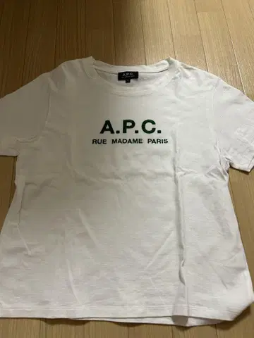 A.P.C. 화이트 티셔츠 S 사이즈