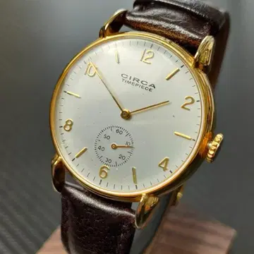 CIRCA TIMEPIECE 서카 23K GOLD PLATE 오토매틱