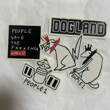 PEOPLE 1 스티커 팩 PSTFW 편 스티커 세트