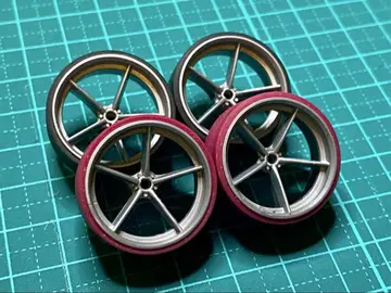 미니 사륜구동 페라 타이어 약 25.4mm 저마찰