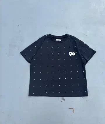 9090 Dot Cropped Tee t 셔츠