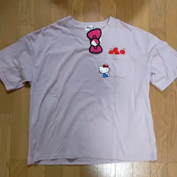 Hello Kitty 산리오 키티 T셔츠 3L 빅 사이즈