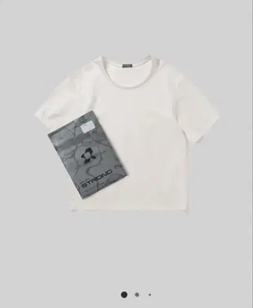 STRONG PACK TEE SHORT (WHITE) (M)